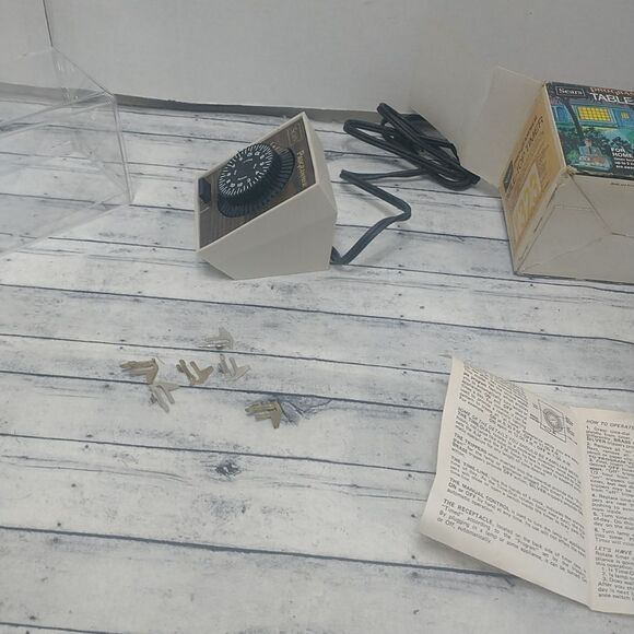 Sears Vintage Table-top Timer Model 34 6645 Home Security & Lighting Automation. - Picture 6 of 6